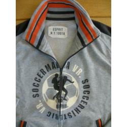 ESPRIT vest grijs maat S - nieuw -