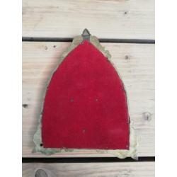Retro vintage kerststalletje,schilderijtje!