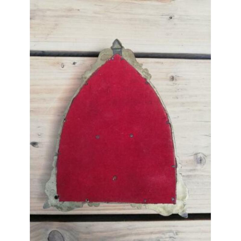 Retro vintage kerststalletje,schilderijtje!