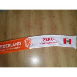 Sjaal nederland peru 6-9-2018 johan cruijff arena