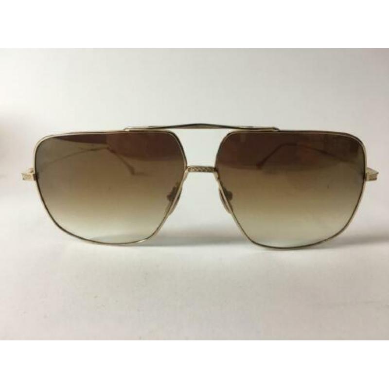 Dita Flight 005 Sunglasses 12K Gold & Dark Brown | In nette