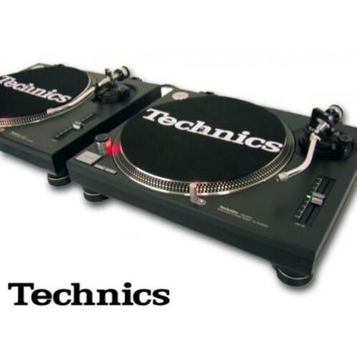 Technics sl 1210 mk2 sl1200 mk3 sl1210mk2 zwart Platenspeler