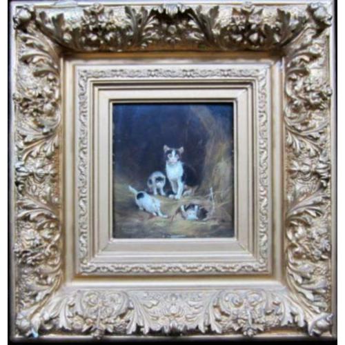 ==DUITS===Ludwig Sellmayr 1834 – 1901==spelende poesjes =