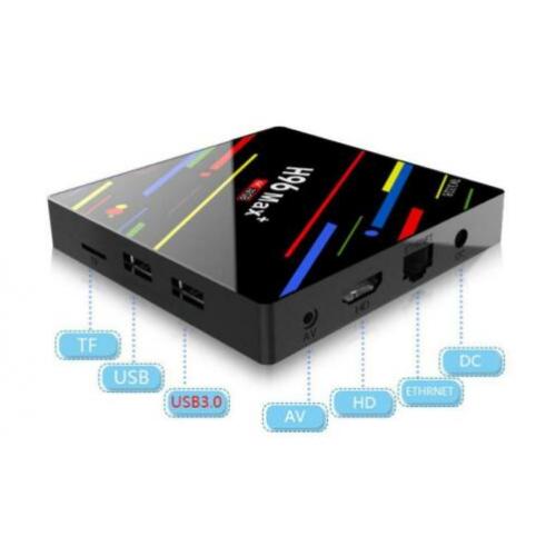 Ultra HD 4K, H96max+ 4/64GB TVBox