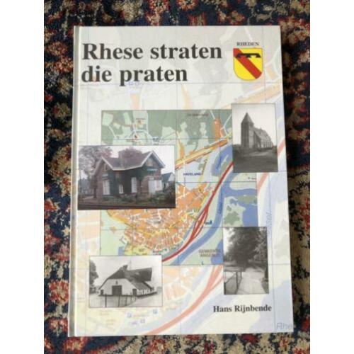 Rhese straten die praten Rheden Hardcover. 74 blz. met de v