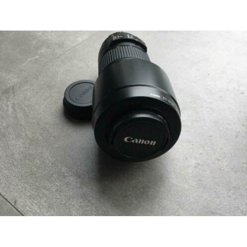 Canon Eos 400D met lens 18-55mm, met canon lens 70-300mm