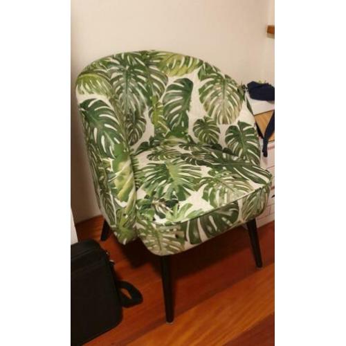 Comfortabel, trendy groen fauteuiltje * nageltjenieuw *
