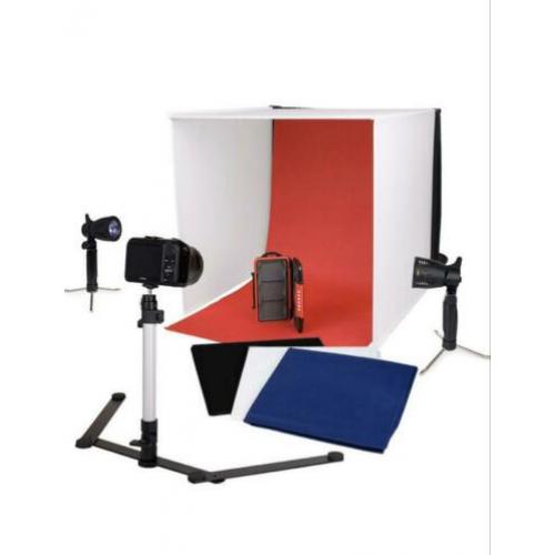 Caruba Portable Fotostudio Halogeen 60x60x60cm