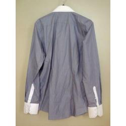 Marnelli, luxe herenhemd, apart model leuke details, maat xl