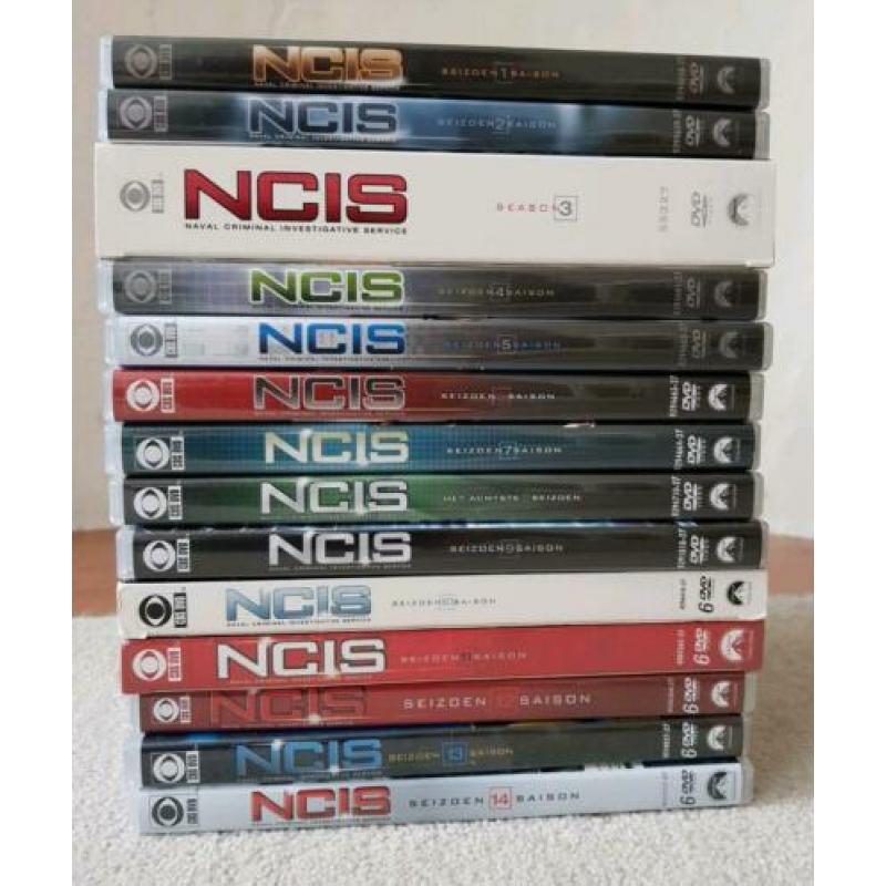 Ncis seizoen 1 t/m 14 complete dvd serie politie crime bones
