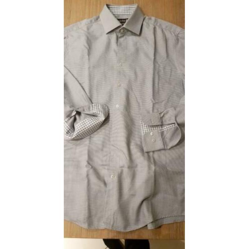 acques Britt custom fit herenoverhemd maat L, 16/41