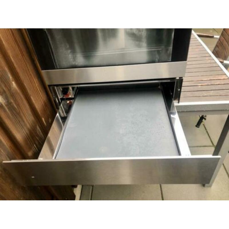 AEG setje combi oven met magnetron + warmhoudlade