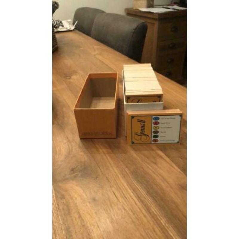 Trivial kaartjes in het Engels