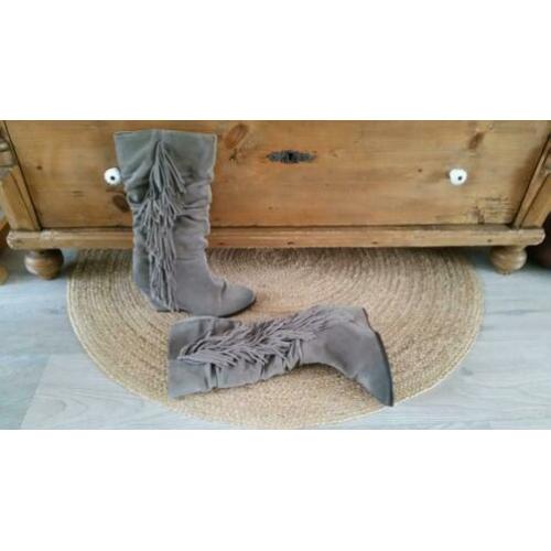 Lazamani laarzen 40 fringe Ibiza Boho