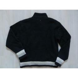 Tommy Hilfiger vest jas dik d blauw katoen wol mix 140/146