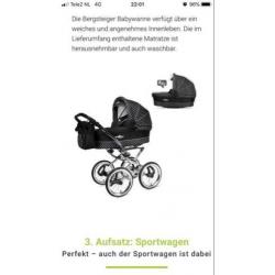 Bergsteiger wagen/ maxicosi/luiertas en toebehoren