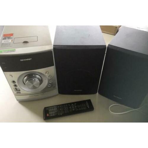 Radio cd usb speler sharp compact