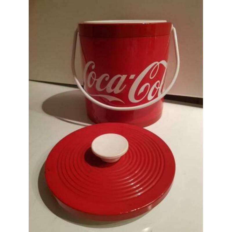 Blik / mini koel emmer coca cola