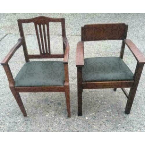 vintage stoel sixties / alleen rechtse stoel is beschikaar