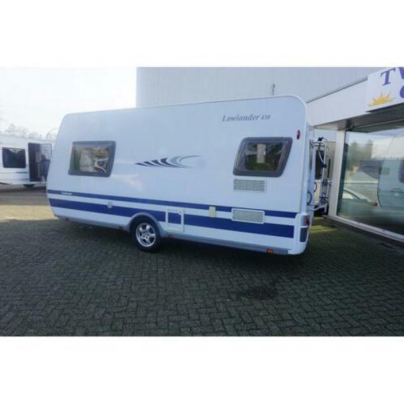 Dethleffs Lowlander 430 HK fietsendrager, voortent