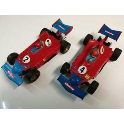 Carrera racewagens auto's formule 1 Ferrari Brabham Aral