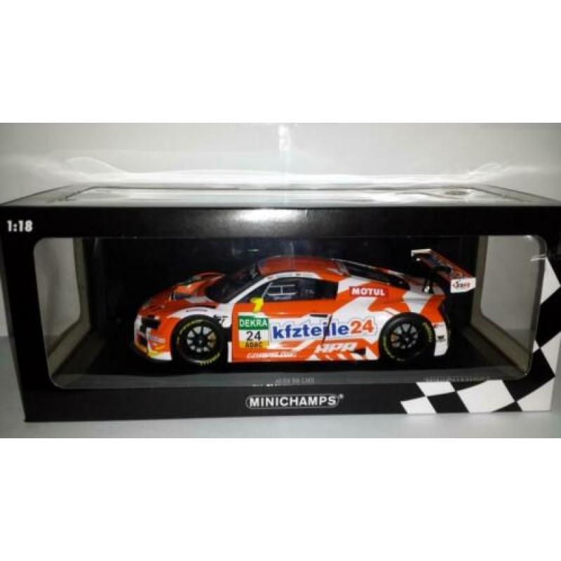 Minichamps 1:18 Audi R8 LMS no.24, Adac GT Masters 2016