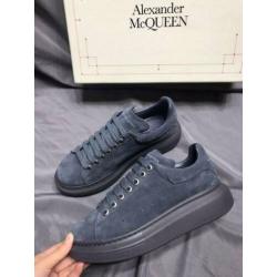 SALE! Alexander Mcqueen blauw grijze sneakers. Maat 40 Nieuw