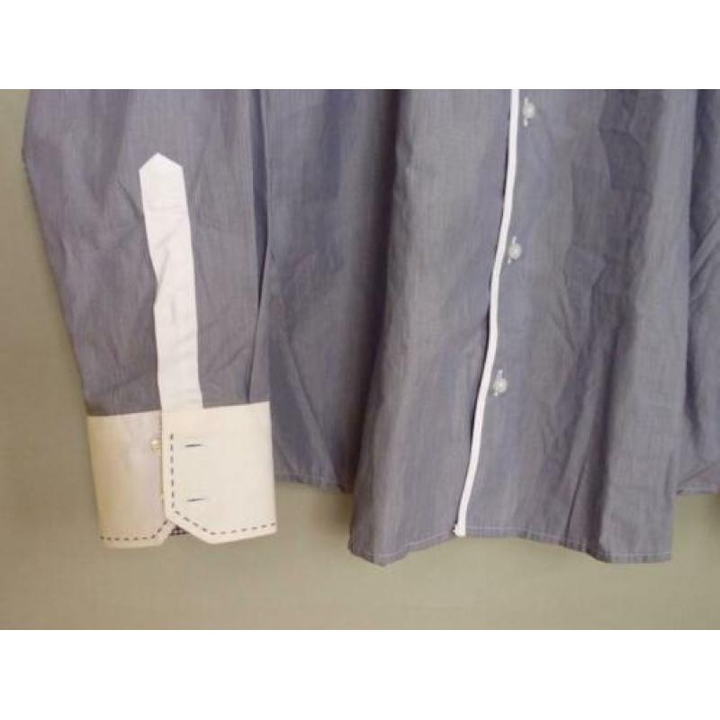 Marnelli, luxe herenhemd, apart model leuke details, maat xl