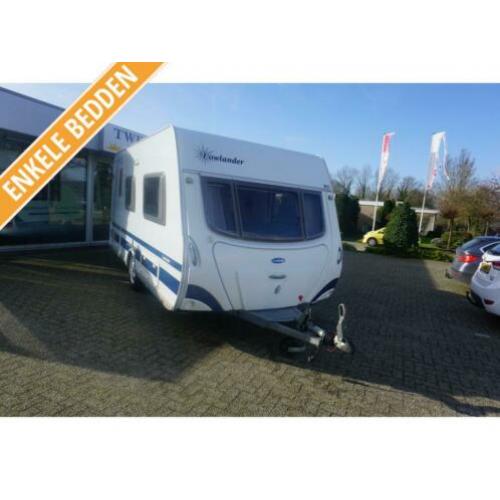 Dethleffs Lowlander 430 HK fietsendrager, voortent