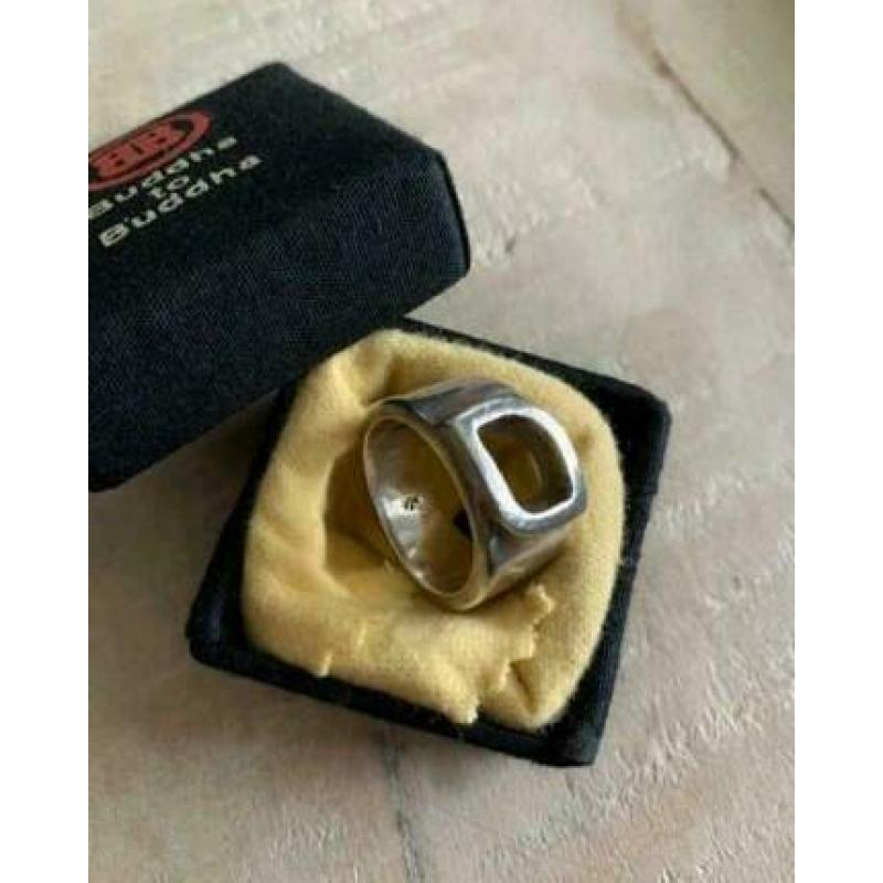 Buddha to Buddha ring zilver