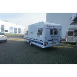 Dethleffs Lowlander 430 HK fietsendrager, voortent
