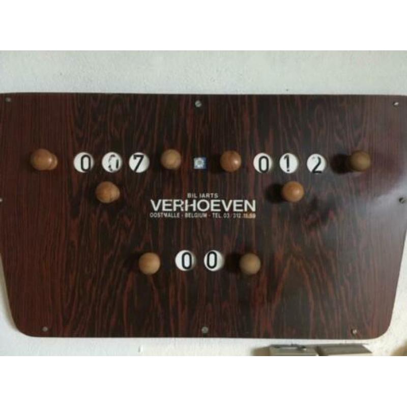 Biljart , merk Verhoeven