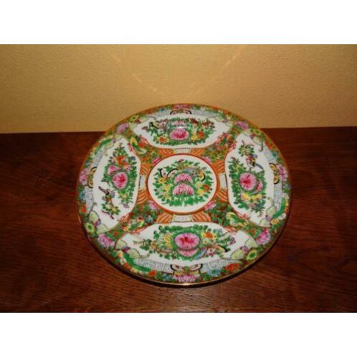 Kantonees Fam. Rose kleurrijk bord