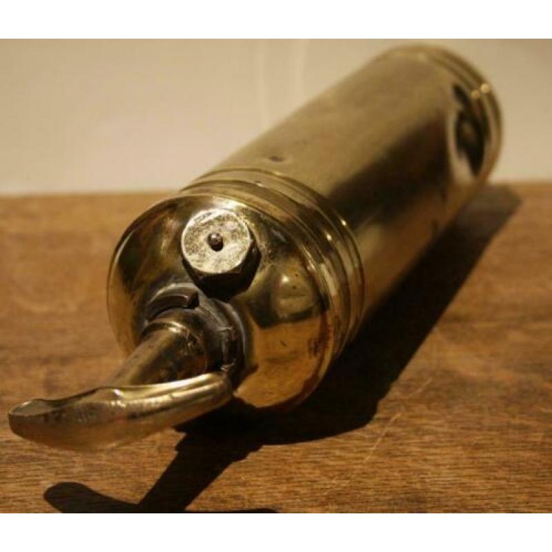 Vintage brandblusser koper / messing automobilia klassieker