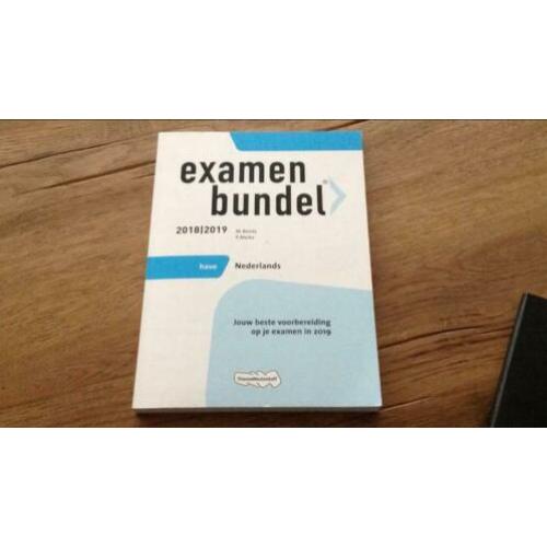 Examenbundel. HAVO. NEDERLANDS