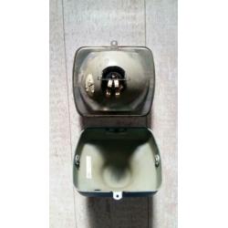 Orginele hella koplamp met fitting type 529 met Chrome rand