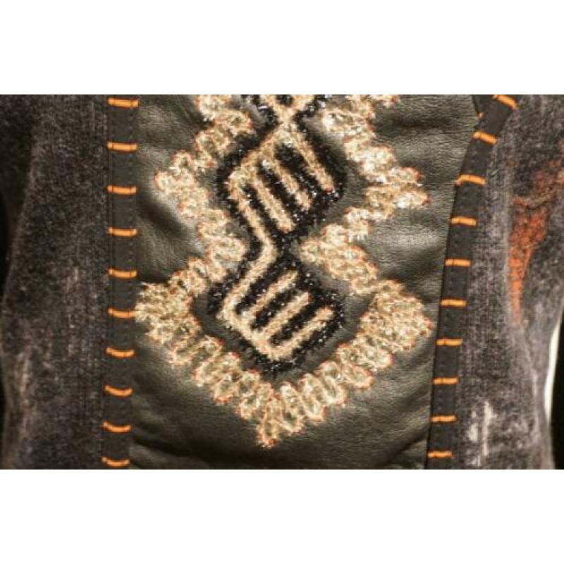 SAVE THE QUEEN Prachtig Aparte Zwarte Longsleeve XL (M)
