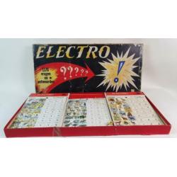 Vintage Jumbo Elektro, jaren 50, heel veel kaarten! 8C3