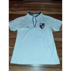 Wedstrijdset; jasje, shirt, broek, haarnetje, plastron,