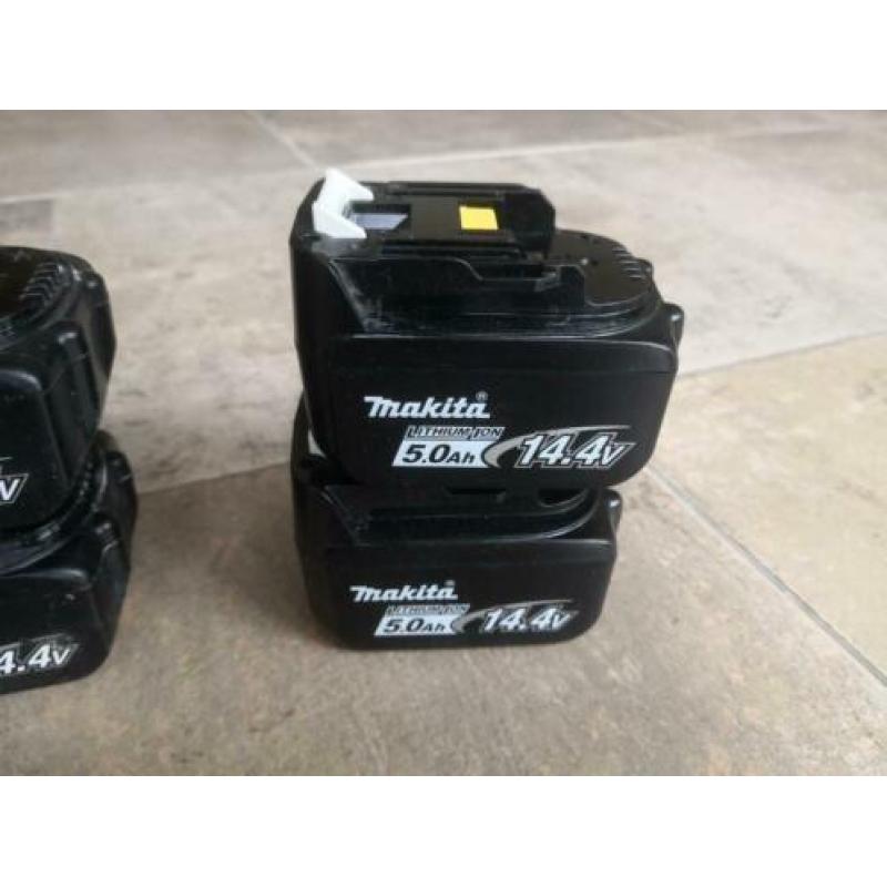 Makita 14.4v 3ah / 4ah / 5ah accu's origineel - zgan.