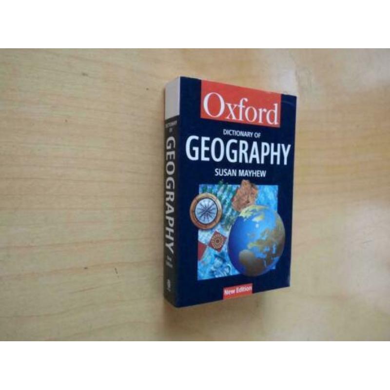 Oxford Dictionary of Geography Susan Mayhew 1997