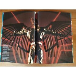 David Bowie Tour book Glass Spider tour 1987 live