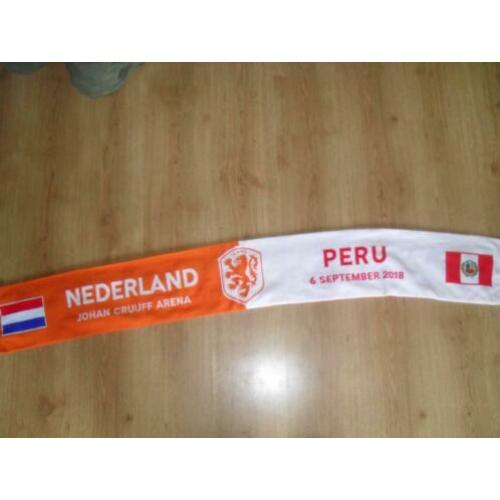 Sjaal nederland peru 6-9-2018 johan cruijff arena