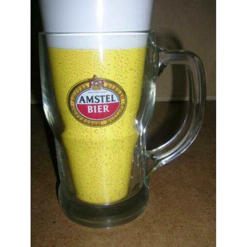 Amstel bierglazen