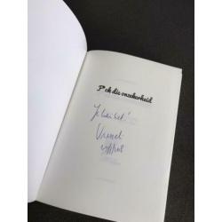 F*ck die onzekerheid, gesigneerd