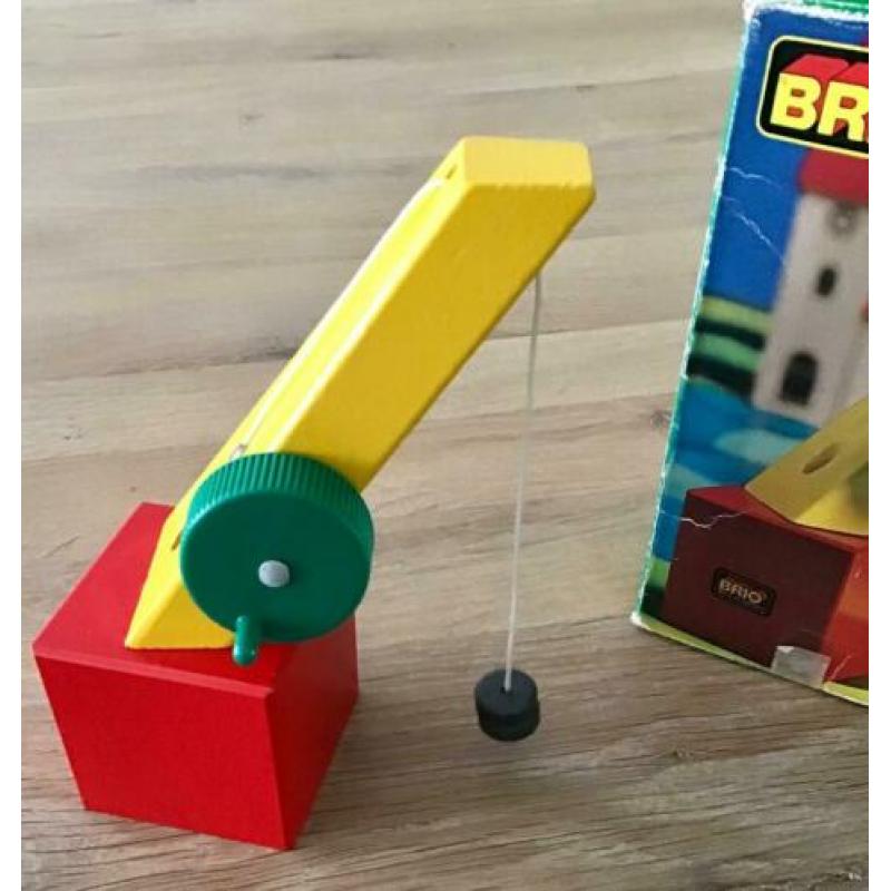BRIO 33327 Crane Wooden Railway