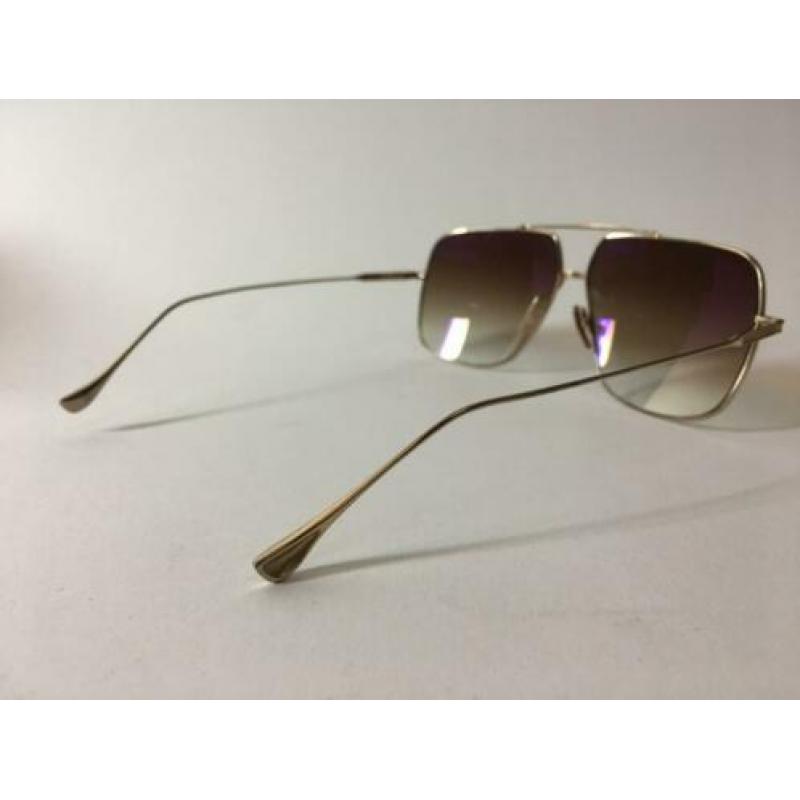Dita Flight 005 Sunglasses 12K Gold & Dark Brown | In nette
