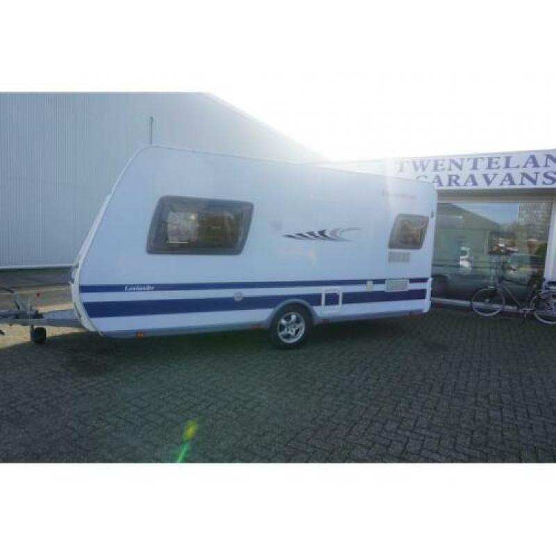 Dethleffs Lowlander 430 HK fietsendrager, voortent