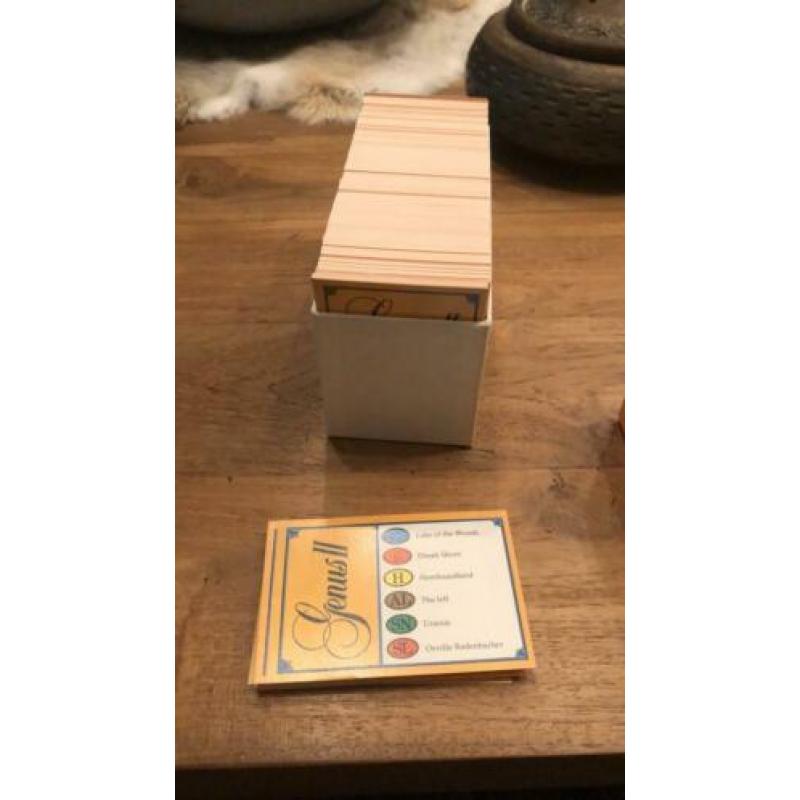 Trivial kaartjes in het Engels