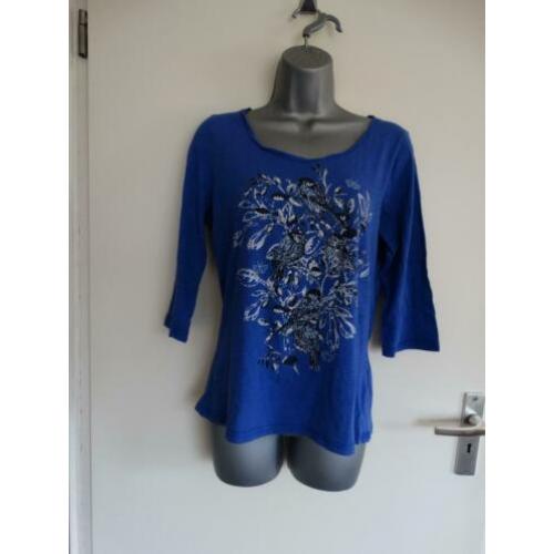 Blauwe Top van Per Una-Maat M